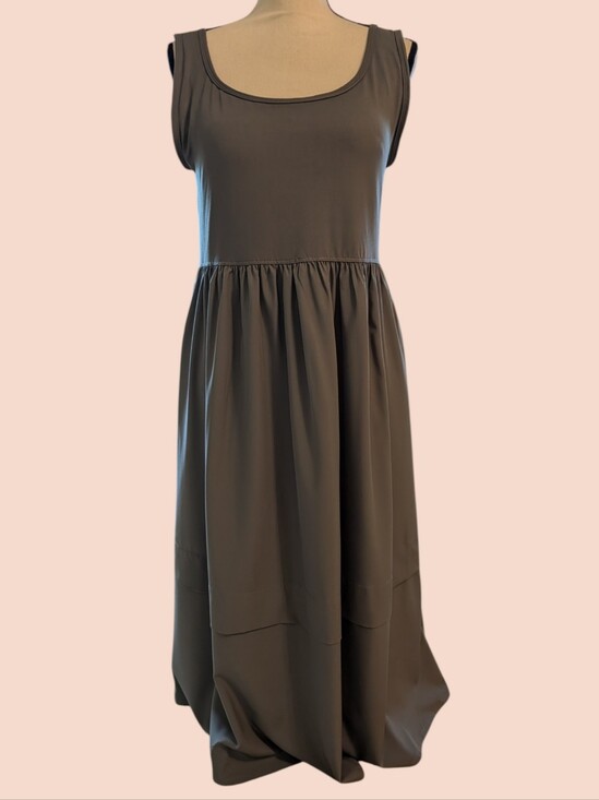 Serra Dresses & Skirts - Serra Sleeveless Maxi Dress in Olive Green